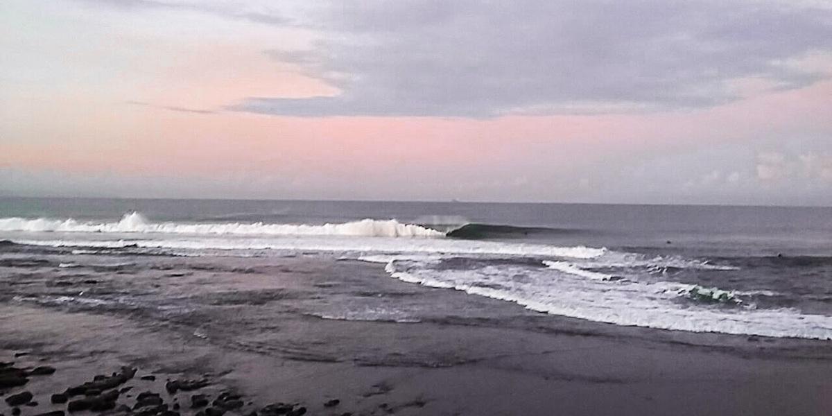 Golven strand Bali